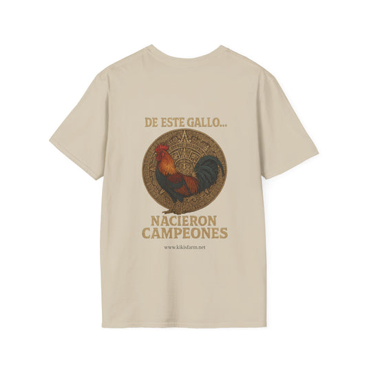 Camiseta Gallo Azteca, Criador de Campeones, Playera Día del Padre, Gallos Miniatura, Orgullo Gallero Mexicano, Funny Chicken Shirt
