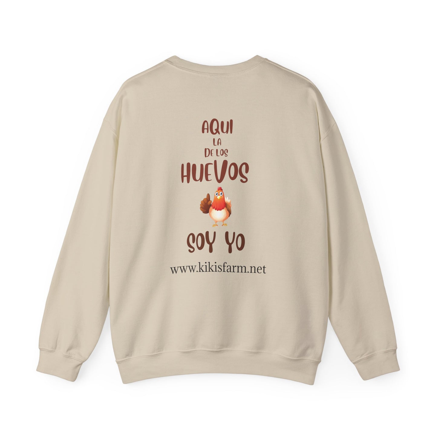Sudadera para mujer-“Aqui La De Los Huevos Soy Yo”