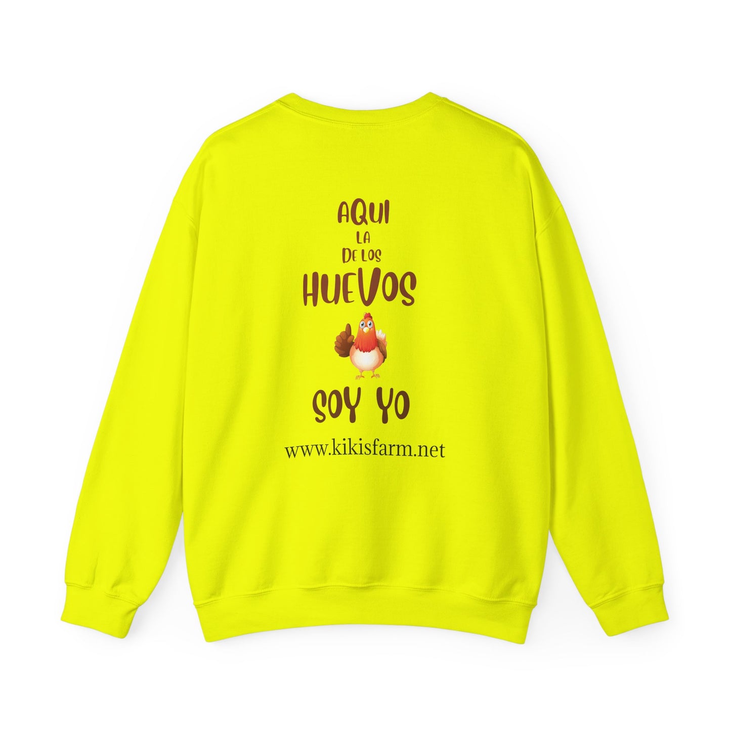 Sudadera para mujer-“Aqui La De Los Huevos Soy Yo”