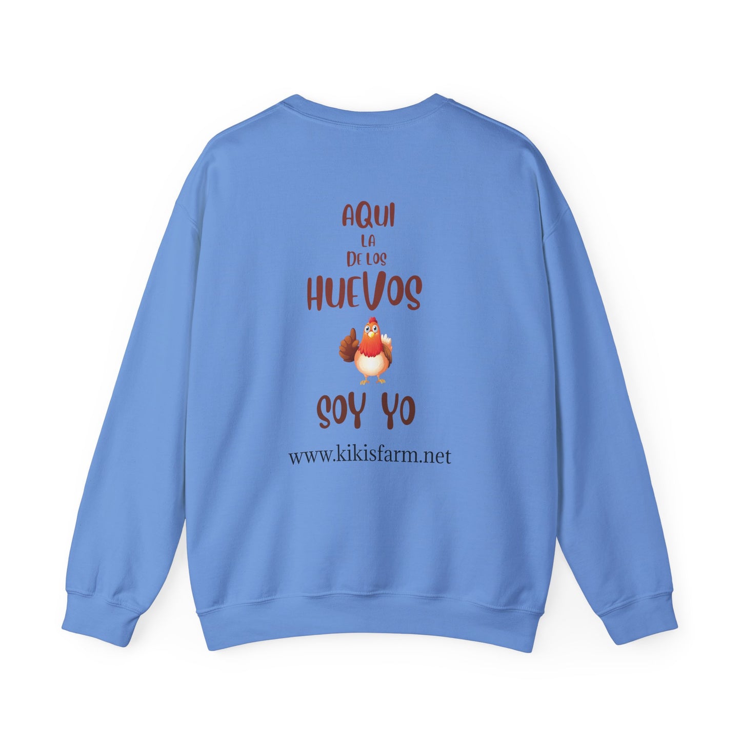Sudadera para mujer-“Aqui La De Los Huevos Soy Yo”