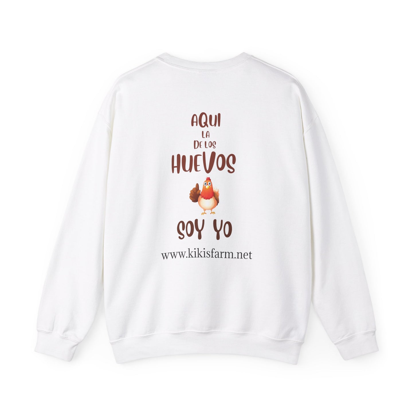 Sudadera para mujer-“Aqui La De Los Huevos Soy Yo”