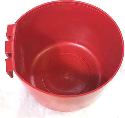COMEDERO REDONDO DE 1 L PARA GALLO / 1 Lt POULTRY CUP