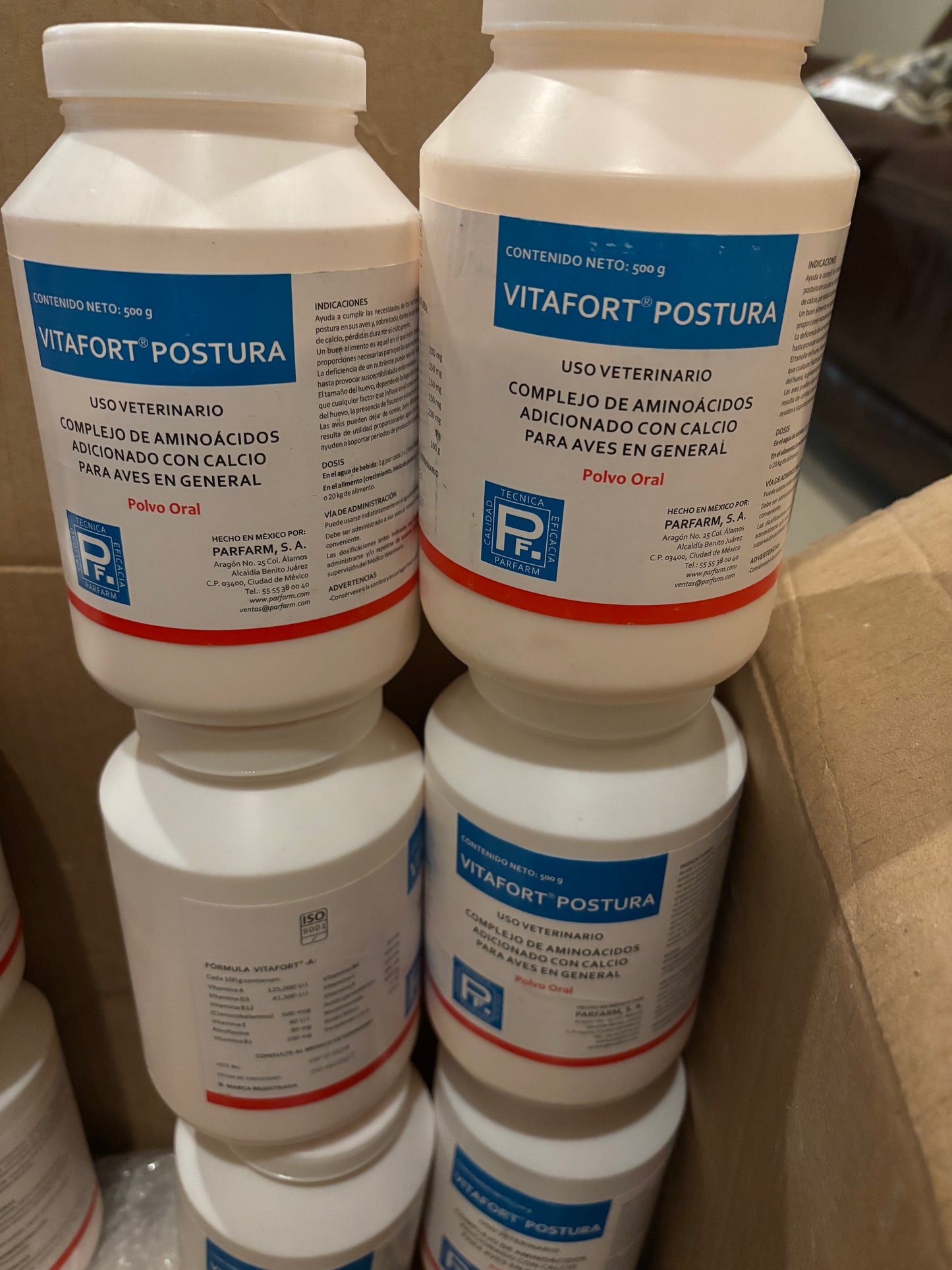 VITAFORT POSTURA 500gr Con Calcio