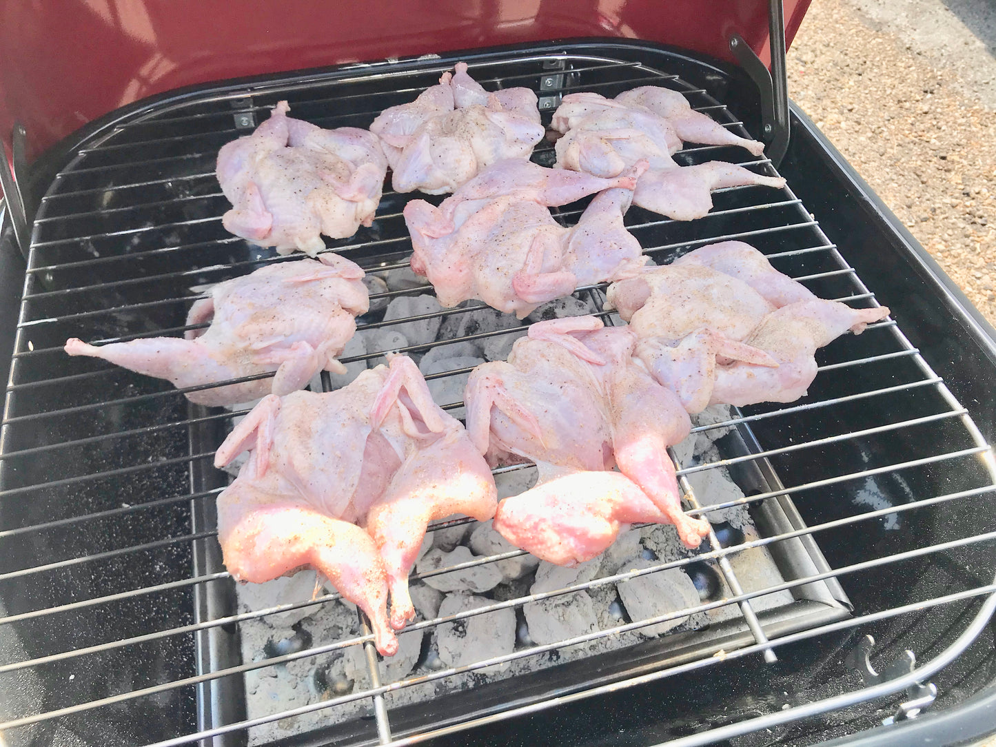 Whole Quail- Case with 48 Whole Quail - for now this product is only available for Pick up at the Farm