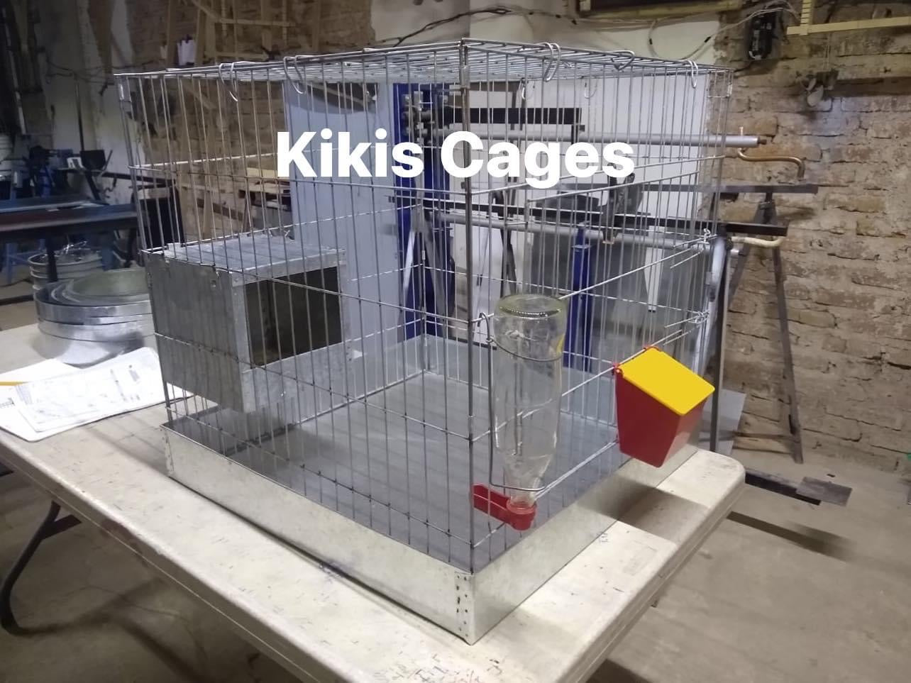 6 Full Cage Set of 24x24x24 ea (6 Full Cages, the White bottom base on the first Pic NOT Included)