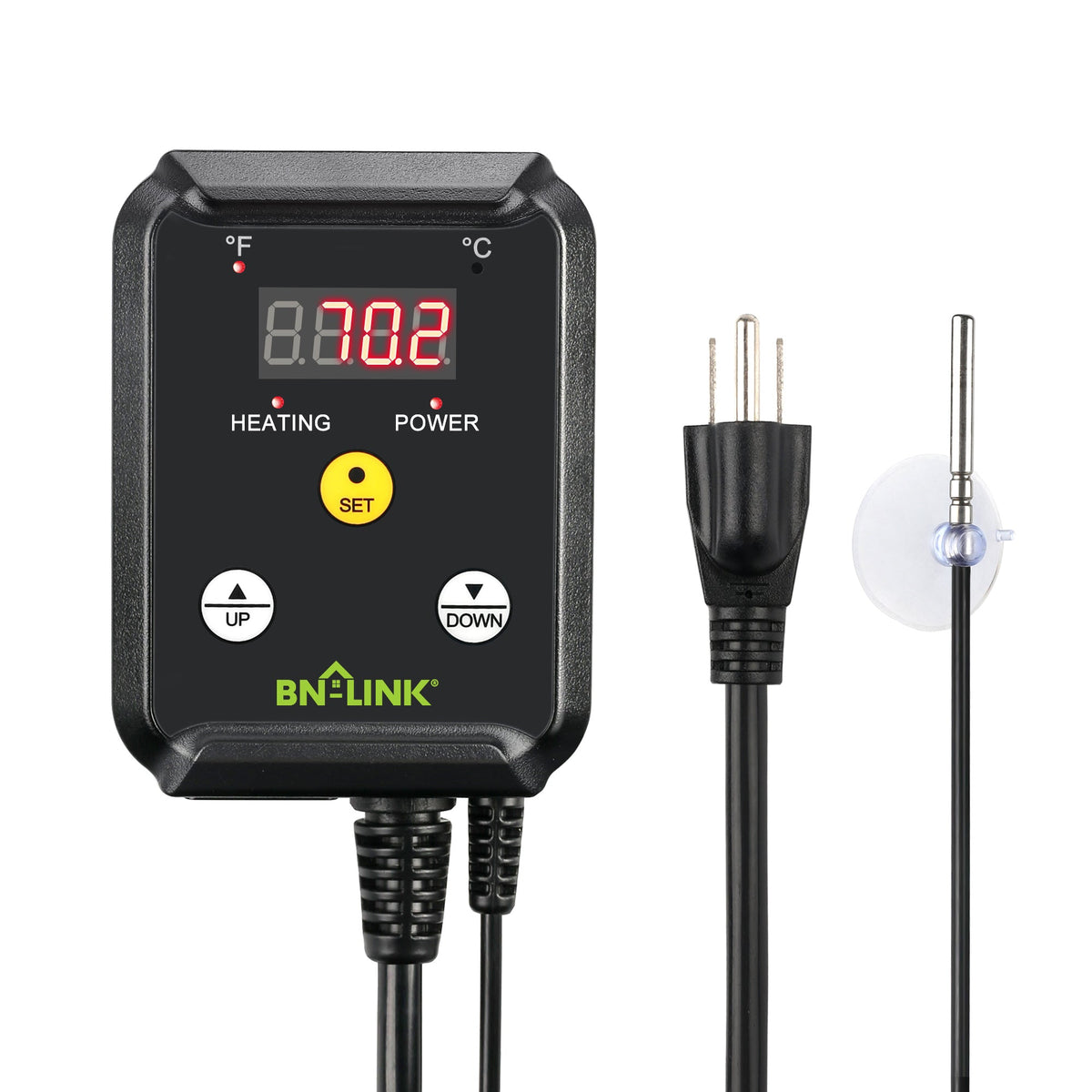 Digital Brooder Thermostat / Termostato digital para criadoras 40–108°F