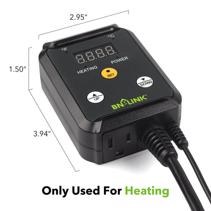 Digital Brooder Thermostat / Termostato digital para criadoras 40–108°F