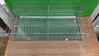 QUAIL LAYING CAGE WITH TRAY / Jaula de postura para codornices con bandeja