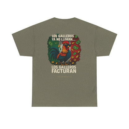 Playera Kiki's Farm - Los Gallero Ya No Lloran, Los Galleros Facturan 🇲🇽💸🐓-