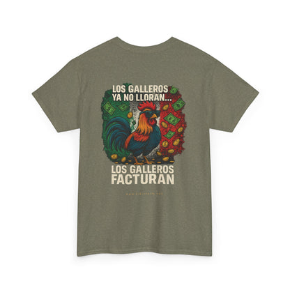 Playera Kiki's Farm - Los Gallero Ya No Lloran, Los Galleros Facturan 🇲🇽💸🐓-