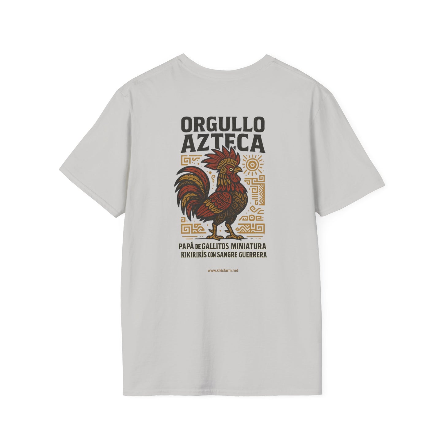 Dad Aztec Pride T-Shirt, Playera Día del Padre Orgullo Azteca, Papá Gallos Miniatura, Bantam Pride Shirt, Playera Gallitos Kikirikis