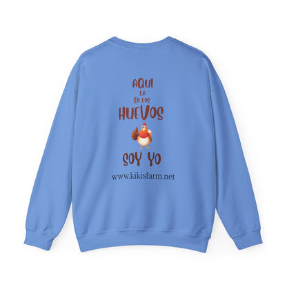 Sudadera para mujer-“Aqui La De Los Huevos Soy Yo”