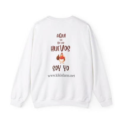 Sudadera para mujer-“Aqui La De Los Huevos Soy Yo”