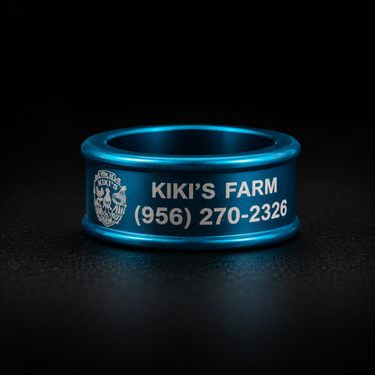 Custom Laser Engraved Poultry Leg Bands