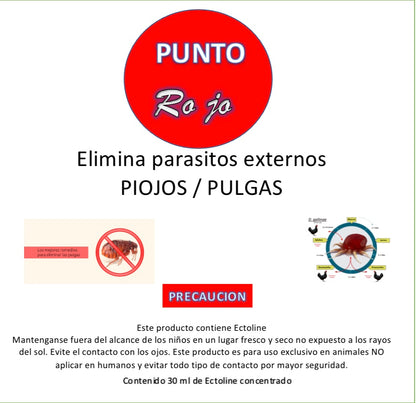 Punto Rojo - (Ectoline) de 30 ml
