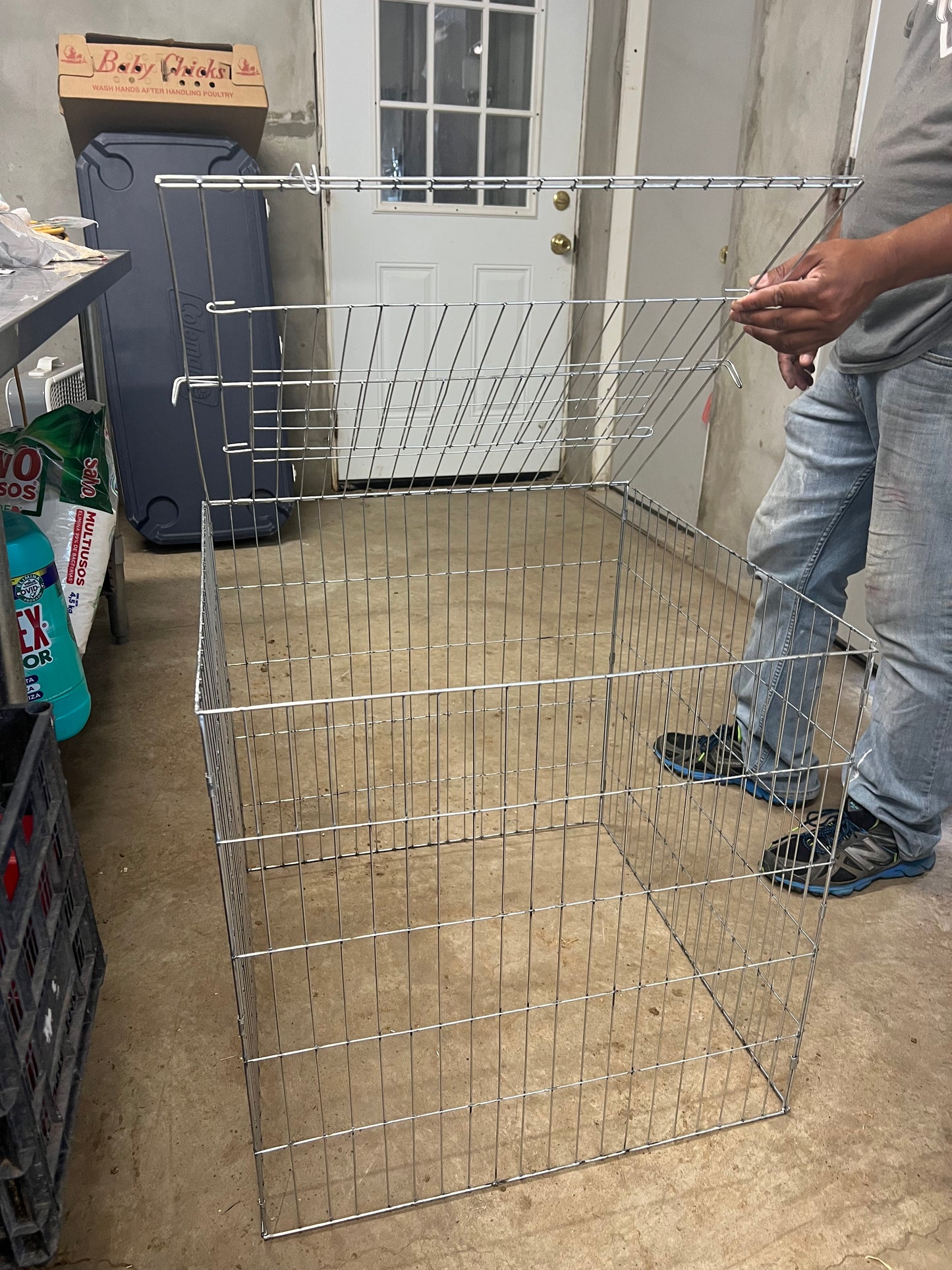 Poultry Scratching Pen