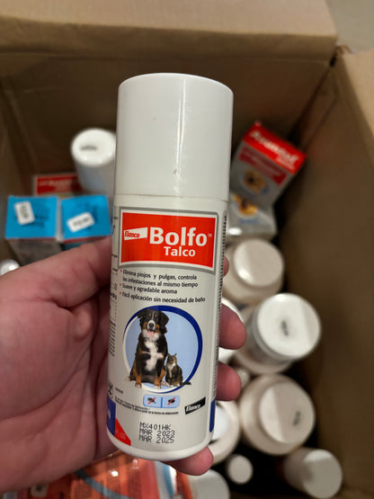 BOLFO POLVO TALCO ANTI PULGAS 100 GM