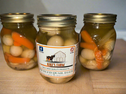 Pickled Quail Eggs - 16 Oz Jar