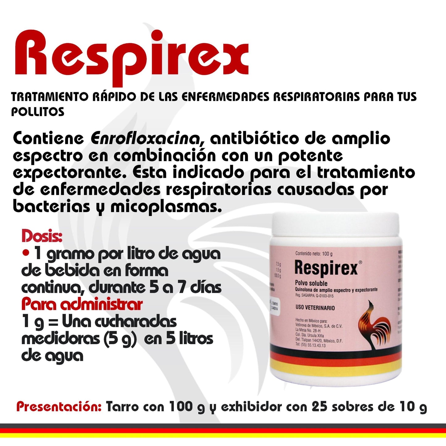 RESPIREX POLVO SOLUBLE- 100gr