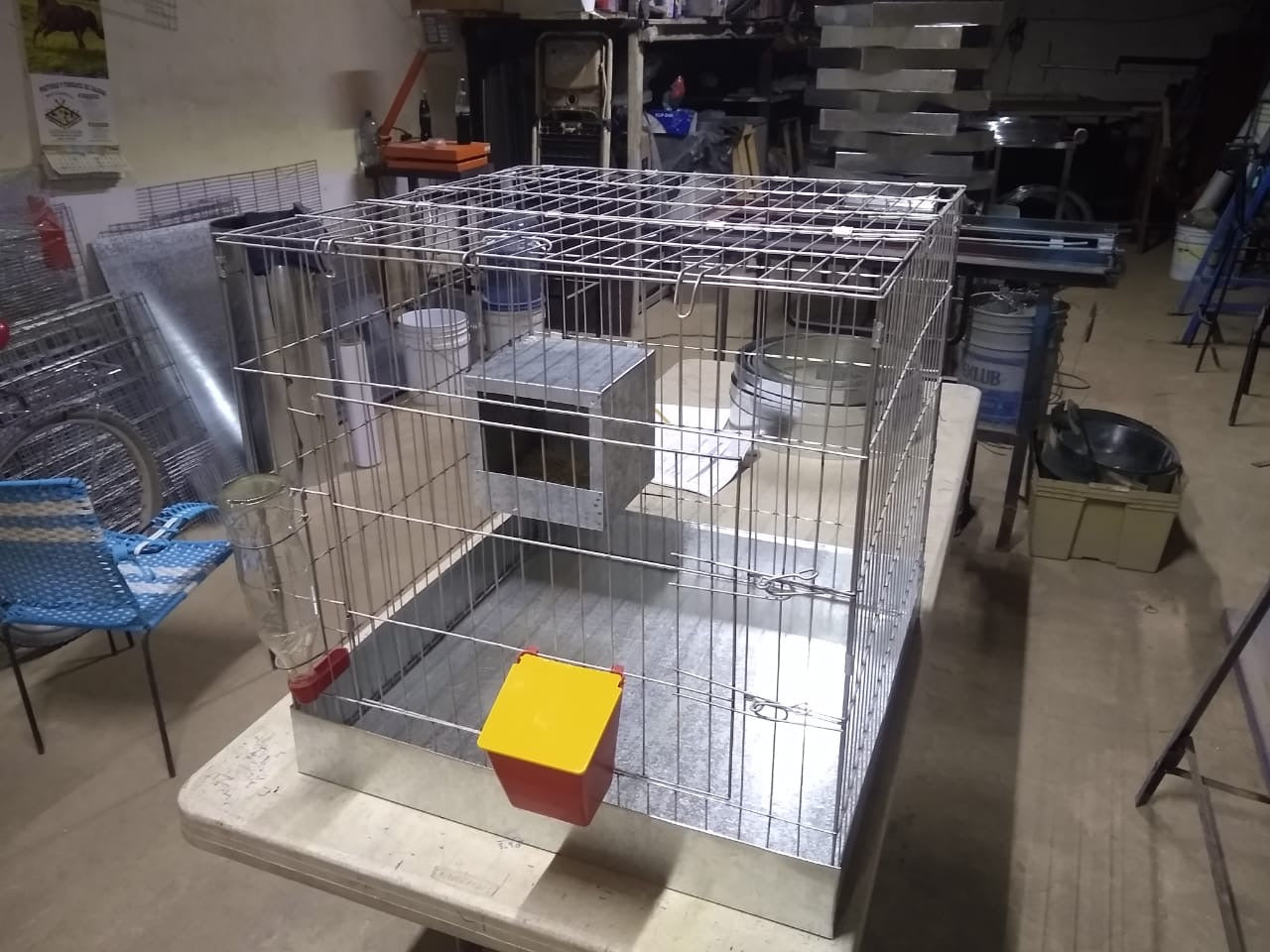 6 Full Cage Set of 24x24x24 ea (6 Full Cages, the White bottom base on the first Pic NOT Included)